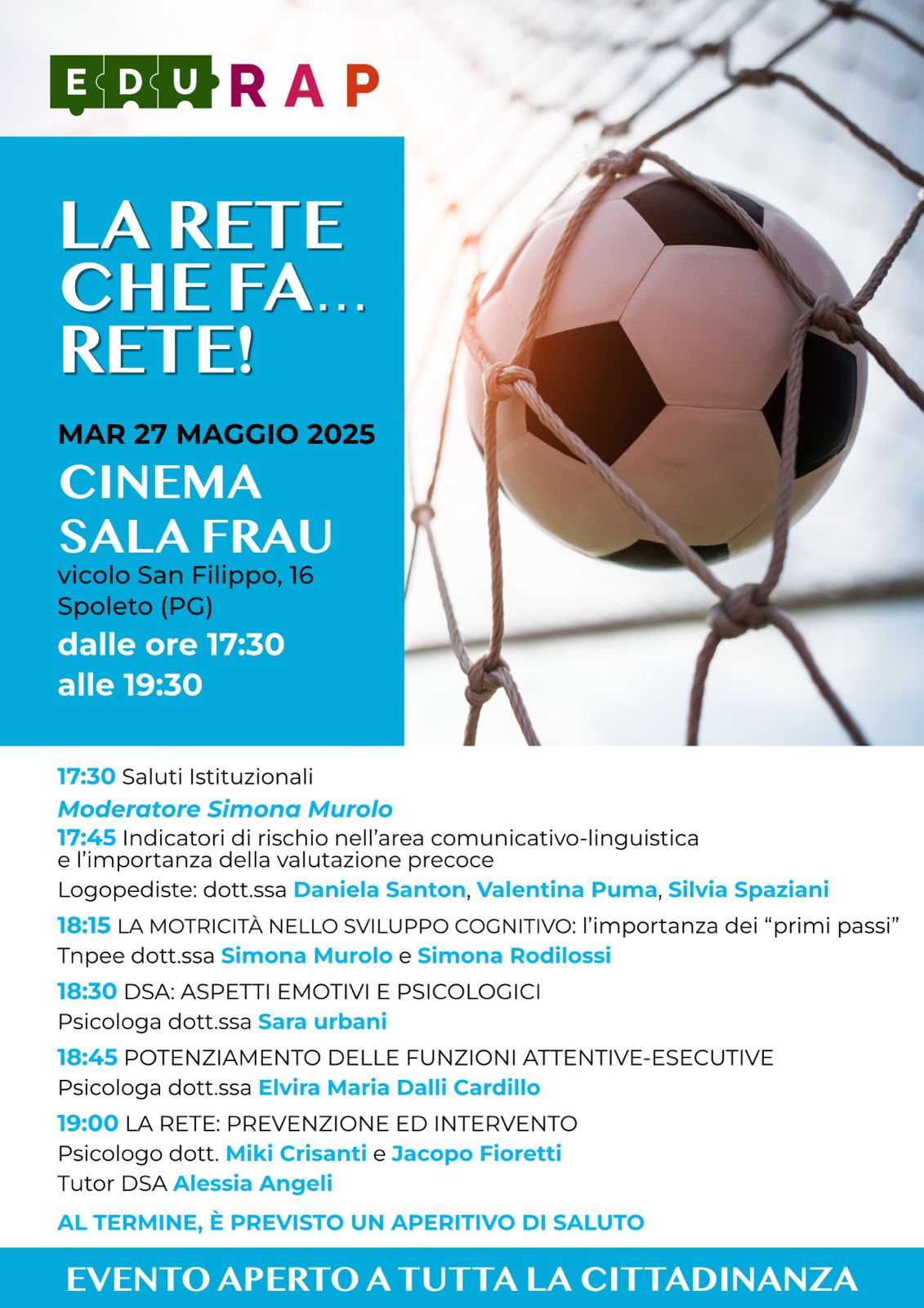 La rete che fa… rete! Un incontro aperto a tutti per crescere insieme, come comunità