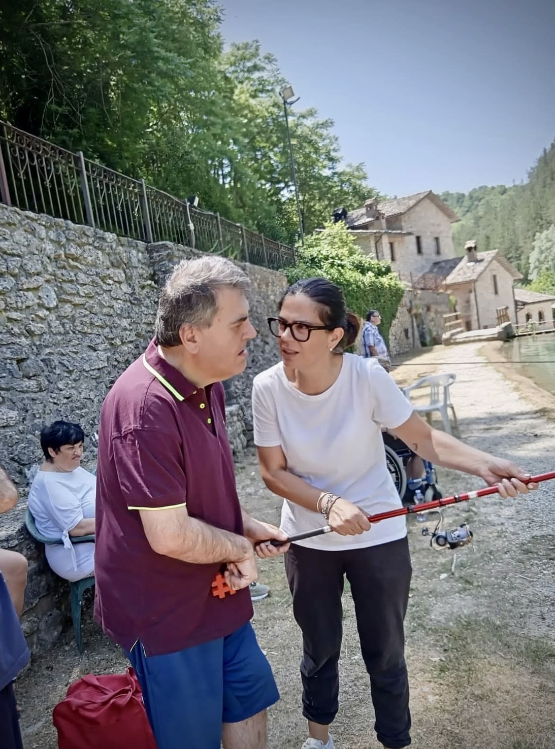L’Isola a pesca a Sellano