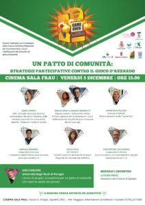 Un patto di comunità per dire “Game Over” al gioco d’azzardo