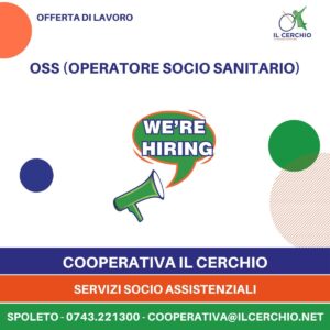 Offerta di lavoro OSS a Spoleto
