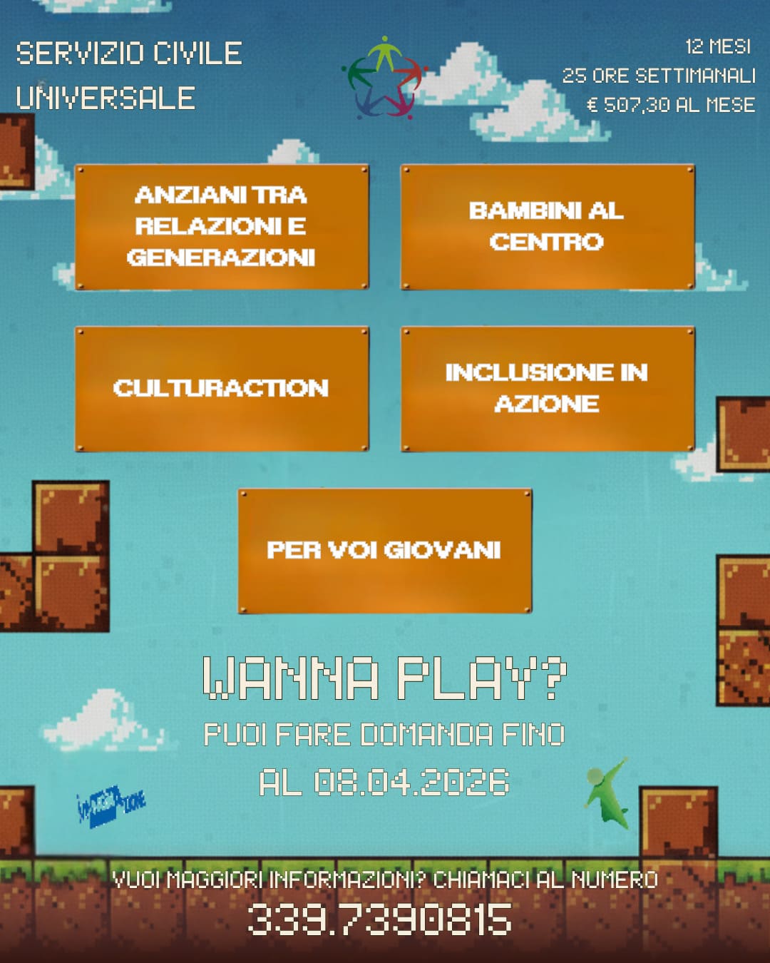 È uscito il nuovo bando per il Servizio Civile Universale: ecco come partecipare ai nostri progetti