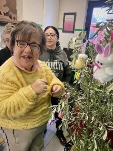 L’albero di Pasqua del Centro Diurno Millecose