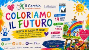 Coloriamo il Futuro: una serata per sostenere bambini, ragazzi e famiglie del territorio